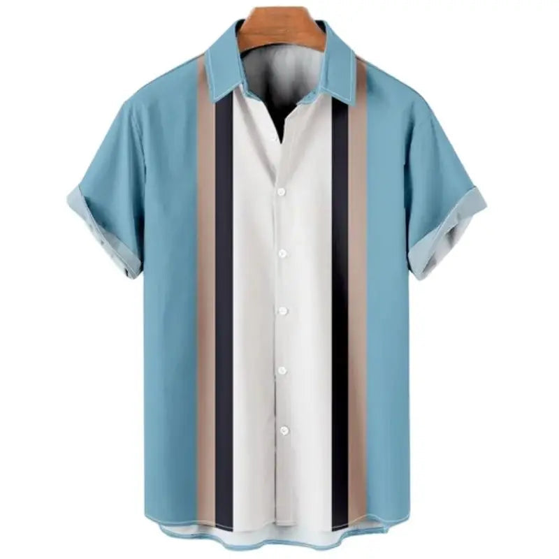 Camisa Havaiana Harajuku Stripe