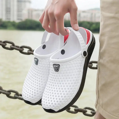 Sandália Crocs Masculina Casual Antiderrapante Ultraleve e Confortável - Chinelo Díli™